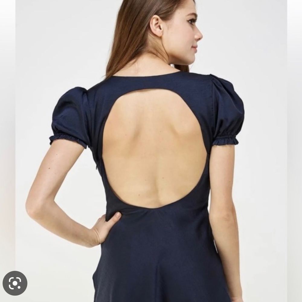 NWT COTTON CANDY LA BACKLESS DRESS - SZ: M COLOR: Rose